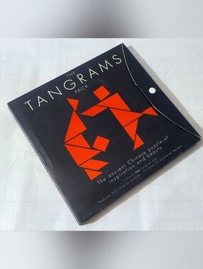 TANGRAMS pack - ancient Chinese puzzle jigsaw kids toy game